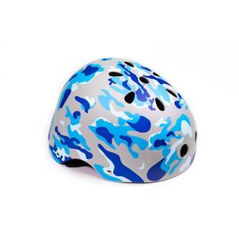 Велошлем TRIX, подростковый, голубой, HT-D002 BLUE - S, Вариант УТ-00135402: Размер: S (52-54 см) , изображение  - НаВелосипеде.рф