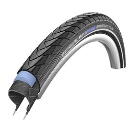 Велопокрышка Schwalbe Marathon Plus, wired, SmartGuard, 28"x1.10", 700x28C, black-reflex, 11100767.01, изображение  - НаВелосипеде.рф