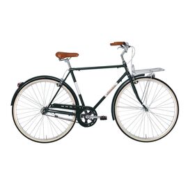 Городской велосипед ADRIATICA Vintage HOLLAND MAN 1V 28" 2019, Вариант УТ-00130526: Рама: 21" (Рост: 180-190 см), Цвет: темно-зеленый, изображение  - НаВелосипеде.рф