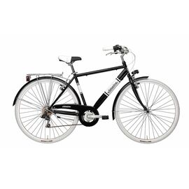 Городской велосипед ADRIATICA Vintage PANAREA Man 28" 2019, Вариант УТ-00130531: Рама: 20" (Рост: 178-185 см), Цвет: черный , изображение  - НаВелосипеде.рф