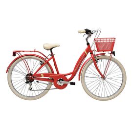 Городской велосипед ADRIATICA Touring PANDA 26" Lady 2019, Вариант УТ-00130532: Рама: 17" (Рост: 156-170 см), Цвет: омаровый, изображение  - НаВелосипеде.рф