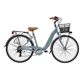 Городской велосипед ADRIATICA Touring RELAX 26" 2019, Вариант УТ-00130536: Рама: 18" (Рост: 165-178 см), Цвет: серый, изображение  - НаВелосипеде.рф