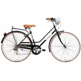 Городской велосипед ADRIATICA Vintage Swallow Lady 28" 2019, Вариант УТ-00130540: Рама: 18" (Рост: 165-178 см), Цвет: голубой, изображение  - НаВелосипеде.рф