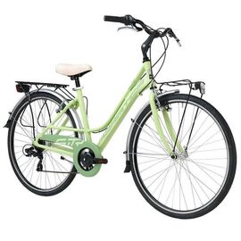 Городской велосипед ADRIATICA Touring SITY 3 Lady 18V 28" 2019, Вариант УТ-00130549: Рама: 18" (Рост: 165-178 см), Цвет: голубой, изображение  - НаВелосипеде.рф