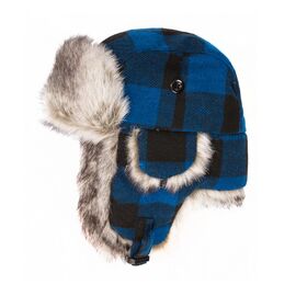 Шапка-ушанка детская RED FOX Helmet, ярко-синий/черный, Вариант УТ-00139782: Размер: 48-50, изображение  - НаВелосипеде.рф