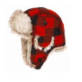 Шапка-ушанка детская RED FOX Helmet, темно-красный/черный, Вариант УТ-00139784: Размер: 48-50, изображение  - НаВелосипеде.рф