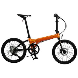 Складной велосипед DAHON LAUNCH D8 20" 2019, Вариант УТ-00149080: Размер: one size, Цвет: оранжевый, изображение  - НаВелосипеде.рф