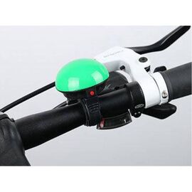 Звонок велосипедный XINGCHENG, электрический, с влагозащитой, зелёный, XC-139, изображение  - НаВелосипеде.рф