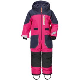Комбинезон детский Didriksons SOGNE, розовый, 501842, Вариант УТ-00136219: Рост: 100, изображение  - НаВелосипеде.рф