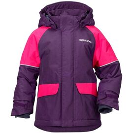 Куртка детская Didriksons ESE, фиолетовый, 501849, Вариант УТ-00135807: Рост: 110, изображение  - НаВелосипеде.рф