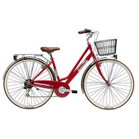 Городской велосипед ADRIATICA Vintage PANAREA Lady 28" 2019, Вариант УТ-00130528: Рама: 18" (Рост: 165-178 см), Цвет: зелёный, изображение  - НаВелосипеде.рф