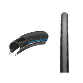 Покрышка Continental Ultra Sport 2 700x25c, слик, складная,черно/синяя, 3/180 Tpi, 250 гр, 1501730000, изображение  - НаВелосипеде.рф