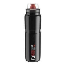 Фляга Elite Fly MTB, 950 мл, черный, защитный колпачок, EL0160901, изображение  - НаВелосипеде.рф