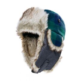 Шапка-ушанка детская RED FOX Helmet II, темный хаки/черный, Вариант УТ-00139838: Размер: 48-50, изображение  - НаВелосипеде.рф