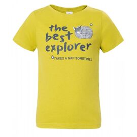 Футболка RedFox Explorer Boy, детская, алоэ, Вариант УТ-00139542: Размер: 104, изображение  - НаВелосипеде.рф