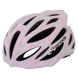 Велошлем Green Cycle Alleycat, серо-розовый, 2019, HEL-03-82, Вариант УТ-00128511: Размер: 58-61 см, изображение  - НаВелосипеде.рф