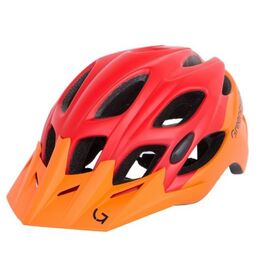 Велошлем Green Cycle Enduro, оранжево-красный матовый, 2019, HEL-92-57, Вариант УТ-00128514: Размер: 54-58 см, изображение  - НаВелосипеде.рф