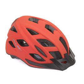 Велошлем AUTHOR PULSE LED X8, матовый красный, 8-9001656, Вариант УТ-00140817: Размер: 52-58 см, изображение  - НаВелосипеде.рф