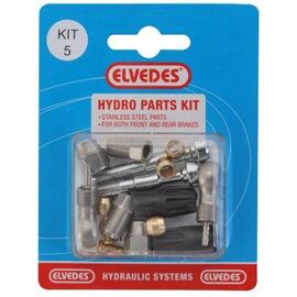 Велосипедный набор для гидролинии ELVEDES (M8 + Banjo) Kit 5, для переднего и заднего тормозов , для Shimano, 2016025, изображение  - НаВелосипеде.рф