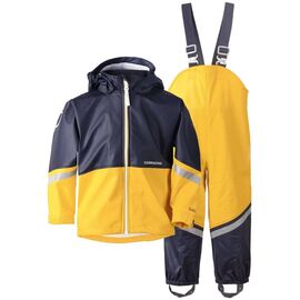 Костюм детский Didriksons WATERMAN, желтый, 502366, Вариант УТ-00153017: Размер: 100, изображение  - НаВелосипеде.рф