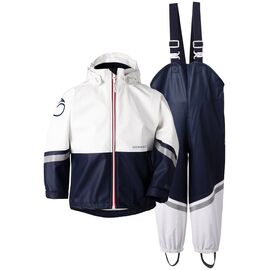 Костюм детский Didriksons WATERMAN, синий/белоснежный, 502366, Вариант УТ-00153045: Размер: 100, изображение  - НаВелосипеде.рф