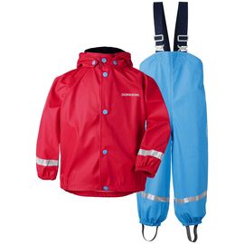 Костюм детский Didriksons SLASKEMAN, карминно-красный, 502368 , Вариант УТ-00152946: Размер: 100, изображение  - НаВелосипеде.рф