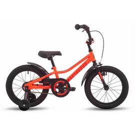 Детский велосипед Pride FLASH 16" 2019, Вариант УТ-00153946: Рост: 95-117 см, Цвет: оранжевый, изображение  - НаВелосипеде.рф