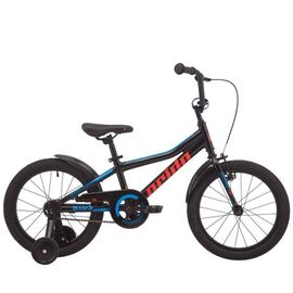 Детский велосипед Pride Rider 18" 2019, Вариант УТ-00153951: Рост: 105-120 см, Цвет: черный , изображение  - НаВелосипеде.рф