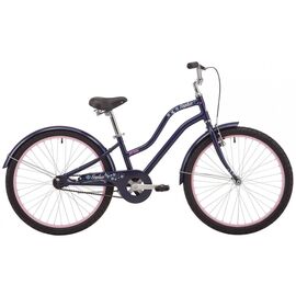 Подростковый велосипед Pride SOPHIE 4.1 24" 2019, Вариант УТ-00153964: Цвет: темно-синий, изображение  - НаВелосипеде.рф