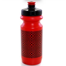 Фляга велосипедная Green Cycle DOT, 0.6 л, с большим соском, red nipple/ Black cap/ red bottle, 101782618172, изображение  - НаВелосипеде.рф