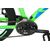 Горный велосипед DEWOLF TRX 300 27,5" 2019, DWF1927520016, Вариант УТ-00155266: Рама 16" (Рост: 150-165 см), Цвет: неоновый кислотный зеленый, изображение 5 - НаВелосипеде.рф