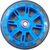 Колесо для самоката, ПВХ, с 2 подшипниками ABEC-7, d - 116мм, голубое, SC 01-1 LB, изображение  - НаВелосипеде.рф