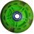 Колесо светящееся для самоката Sun Color, с 2 подшипниками ABEC-7, d - 75мм, зеленый, SC 03 GR, изображение  - НаВелосипеде.рф