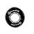 Звезда велосипедная Rotor Chainring Q BCD110X5 Outer Black Aero 54At, C01-002-07020-0, изображение  - НаВелосипеде.рф