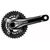 Система шатунов велосипедная Shimano Deore, M615, 170мм, ин.вал, 40/28Tс кареткой, черный EFCM615C08XL, изображение 2 - НаВелосипеде.рф