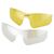 Очки велосипедные BBB Select neon yellow PC Smoke flash mirror lens черный, BSG-43, изображение 3 - НаВелосипеде.рф
