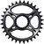 Звезда передняя Shimano CRM95, 34T для FC-M9100/M9120-1, для CL:52мм, ISMCRM95A4, изображение  - НаВелосипеде.рф