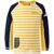 Футболка детская DIDRIKSONS SURF KIDS UV TOP, жёлтая полоска, 502471, Вариант УТ-00163829: Размер: 100, изображение  - НаВелосипеде.рф