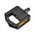 Педали WELLGO F284DU пластиковые, складные, широкие, 105*84*28 mm, 328г, 6-160284 , изображение 2 - НаВелосипеде.рф