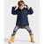 Куртка детская Didriksons INDRE KIDS PARKA, морской бриз, 502680, Вариант УТ-00170335: Размер: 100 , изображение 4 - НаВелосипеде.рф