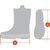 Сапоги резиновые Didriksons MILAJ KIDS RUBBER BOOTS, морской бриз, 502006, Вариант УТ-00163440: Размер: 27, изображение 2 - НаВелосипеде.рф