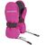 Рукавицы детские Didriksons BIGGLES KIDS ZIP MITTENS, неоновый розовый, 502694, Вариант УТ-00169719: Размер: 2/4, изображение  - НаВелосипеде.рф