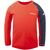 Футболка детская Didriksons SURF KIDS LONG SLEEVE TOP, оранжевый, 502949, Вариант УТ-00173094: Размер: 100, изображение  - НаВелосипеде.рф