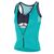 Веломайка-топ женская Сastelli SOLARE TOP, голубой/зеленый, 2019, 4517064, Вариант УТ-00173476: Размер: S, изображение 3 - НаВелосипеде.рф