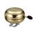 Звонок велосипедный NUVO, латунный, двухтональный, диаметр 68 мм, золотой, NUVO_NH-B688, изображение  - НаВелосипеде.рф