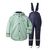 Костюм детский Didriksons SLASKEMAN KIDS PR SET, полоска зеленая, 503090, Вариант УТ-00176145: Размер: 100, изображение  - НаВелосипеде.рф