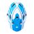 Шлем KALI Full Face DH/BMX KALI Zoka YOUTH, 6 отверстий, Mat Wht/Blu/Nvy (белый-синий-голубой), ABS, 02-10620142, Вариант УТ-00188867: Размер: Y/M (Обхват головы: 50-51 см), изображение 3 - НаВелосипеде.рф