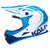Шлем KALI Full Face DH/BMX KALI Zoka YOUTH, 6 отверстий, Mat Wht/Blu/Nvy (белый-синий-голубой), ABS, 02-10620142, Вариант УТ-00188867: Размер: Y/M (Обхват головы: 50-51 см), изображение 5 - НаВелосипеде.рф
