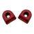 Защита шатунов Race Face Crank Boot Small, красный, A10066RED, изображение 3 - НаВелосипеде.рф