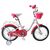 Детский велосипед TECH TEAM FIREBIRD 20" 2020, TTFIREBIRD20PINK, Вариант УТ-00209290: Возраст: 6-9 лет (Рост: 120-140см), Цвет: красный , изображение 2 - НаВелосипеде.рф